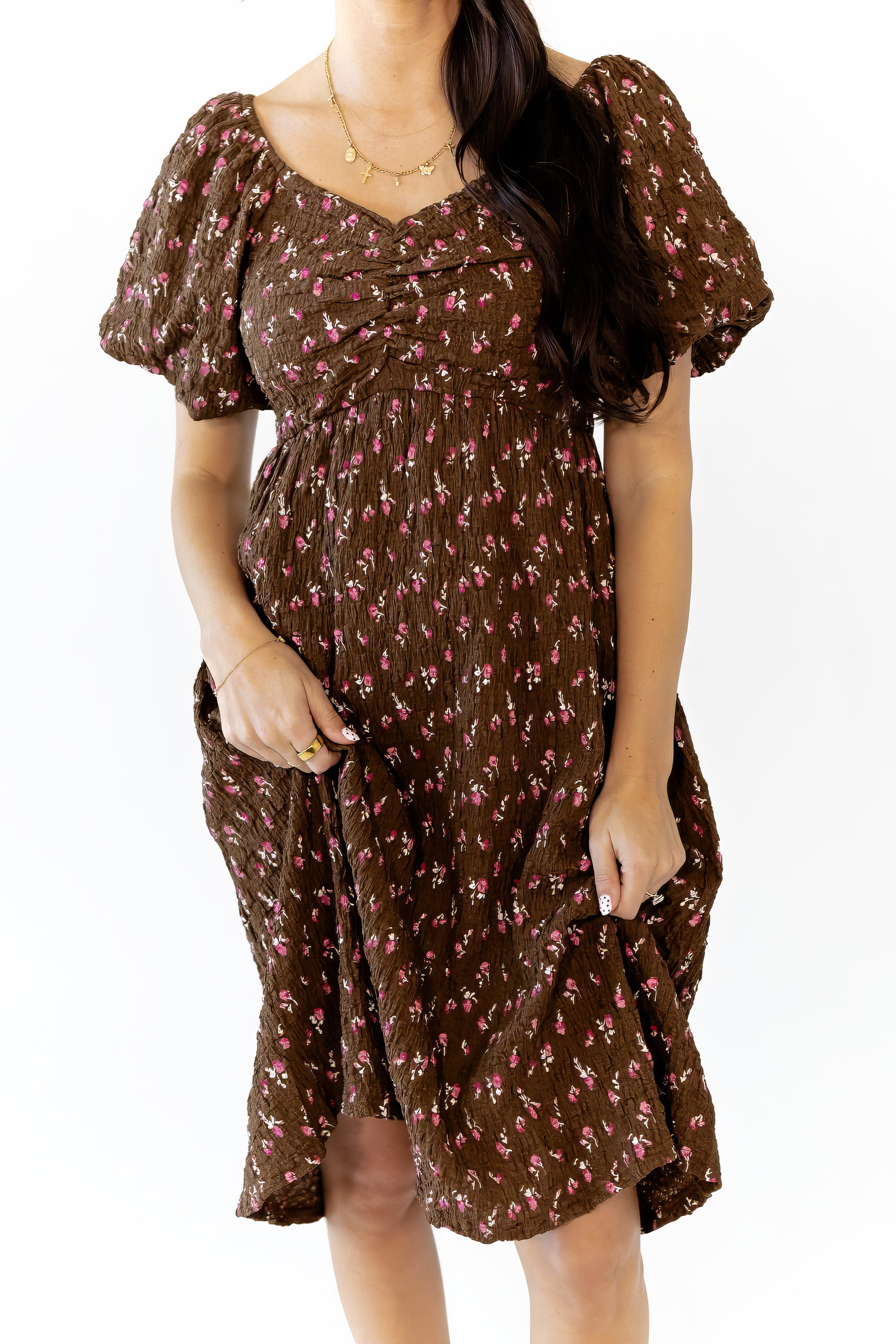 Gracie Sweetheart Midi Dress