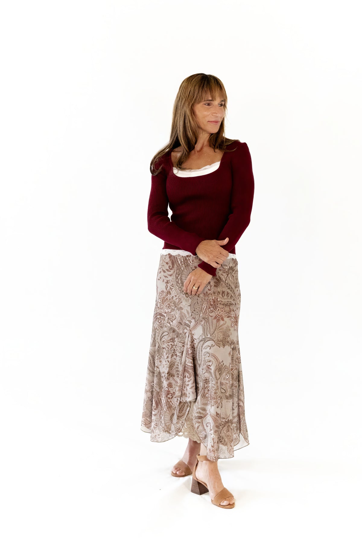 Paisley Handkerchief Skirt