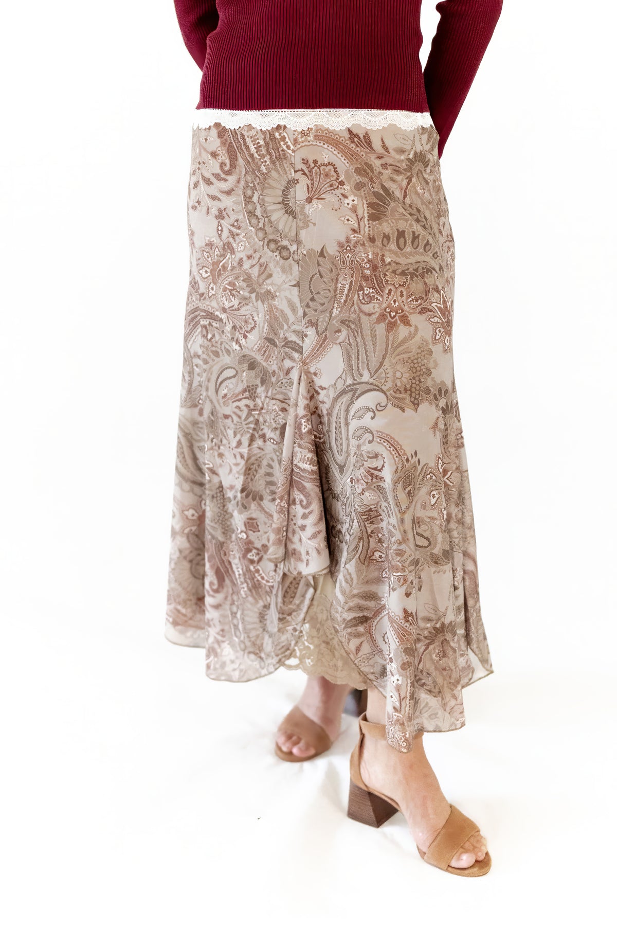 Paisley Handkerchief Skirt