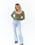 Mirian Lace Trim Top
