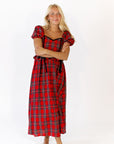 Jacques Plaid Midi Dress