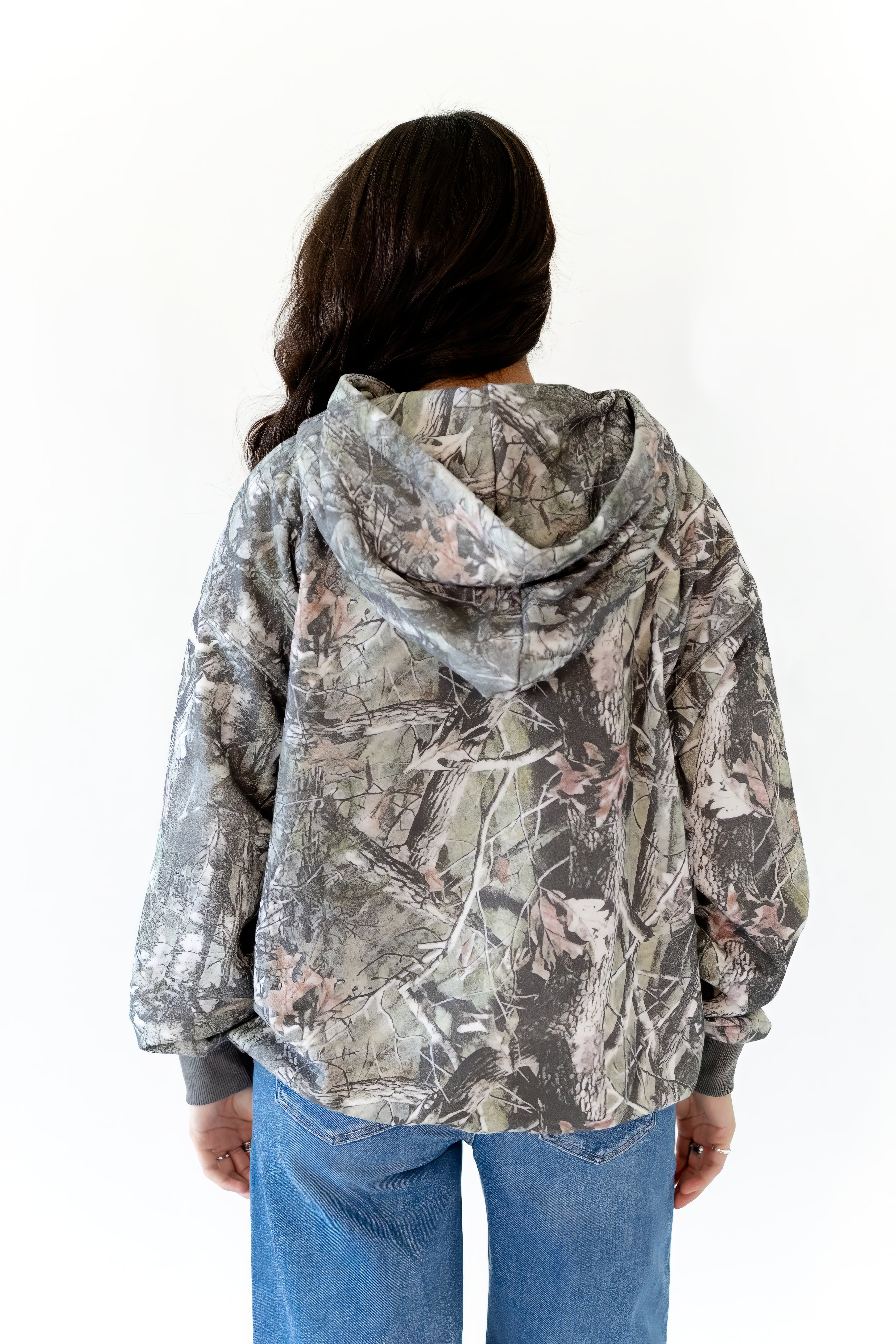 Klee Oversized Camo Hoodie
