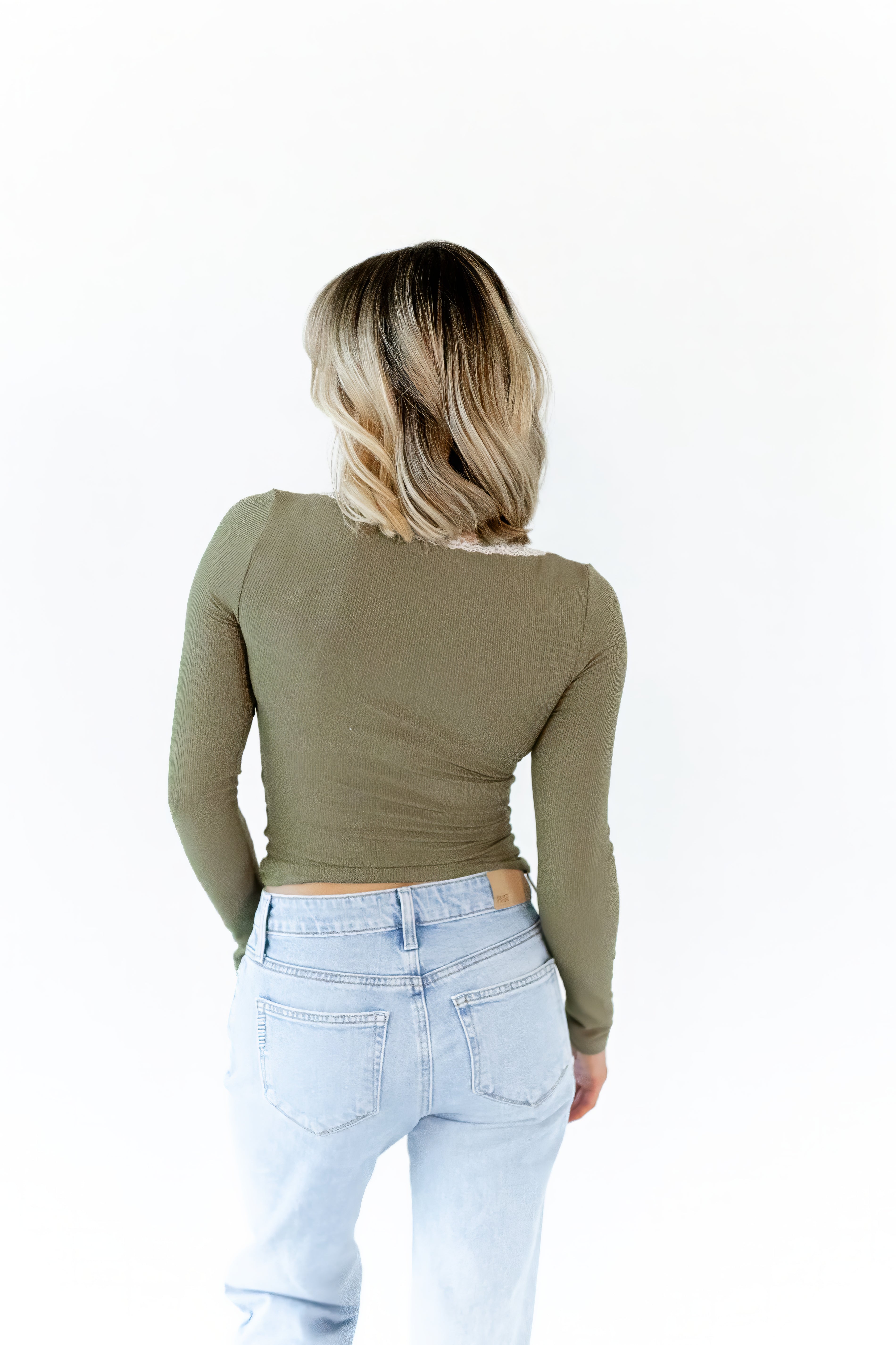 Mirian Lace Trim Top