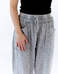 Raven Floral Sweats