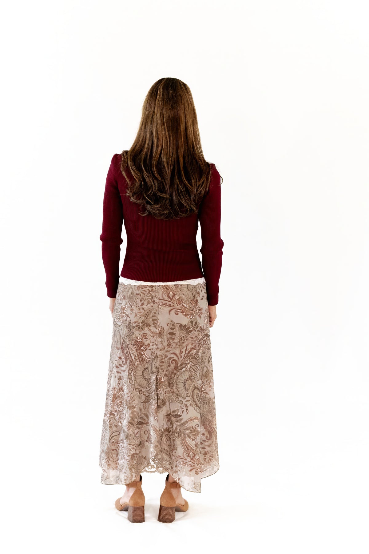 Paisley Handkerchief Skirt