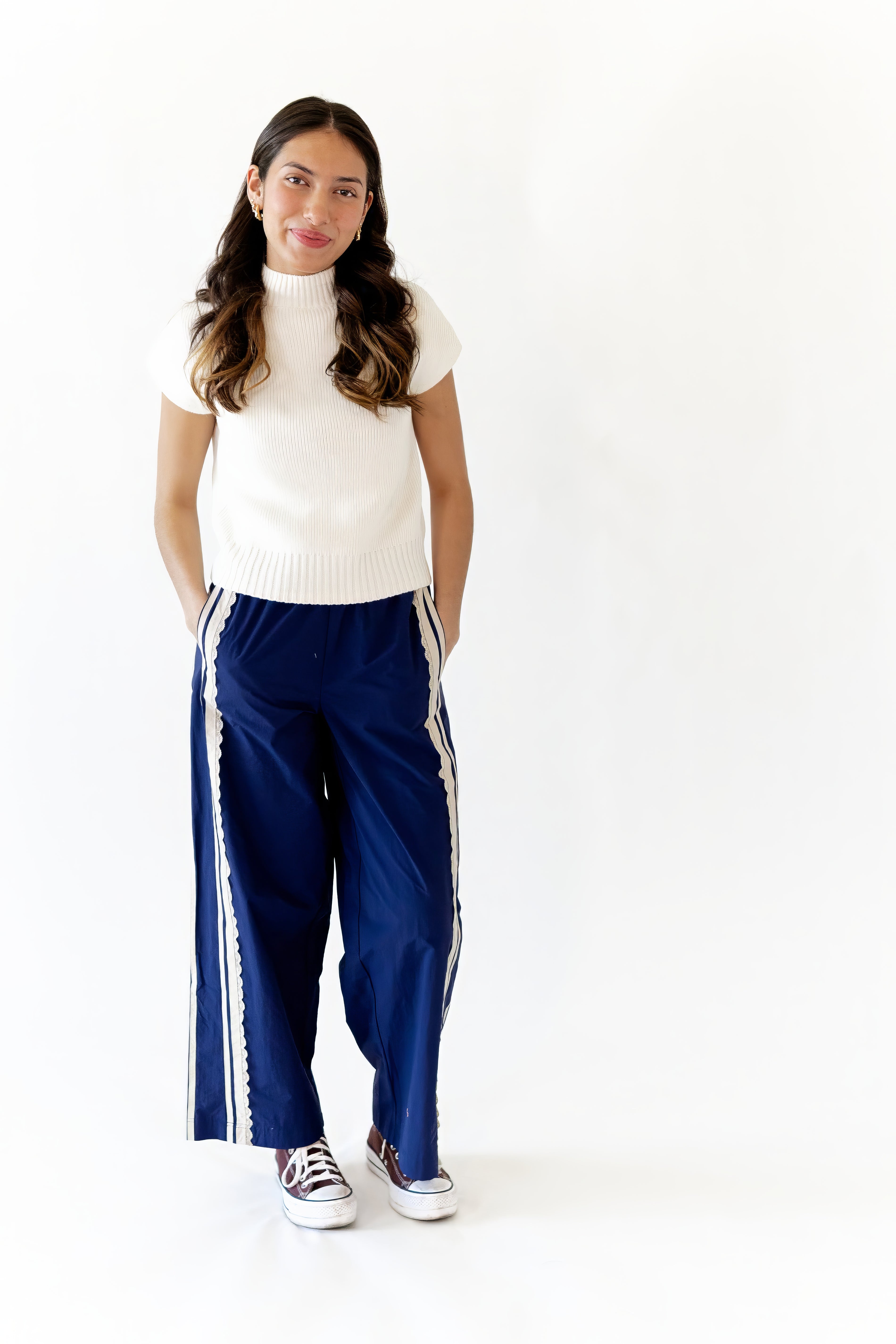 Franka Classic Mock Neck Top