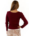 Mae Lace Trim Top