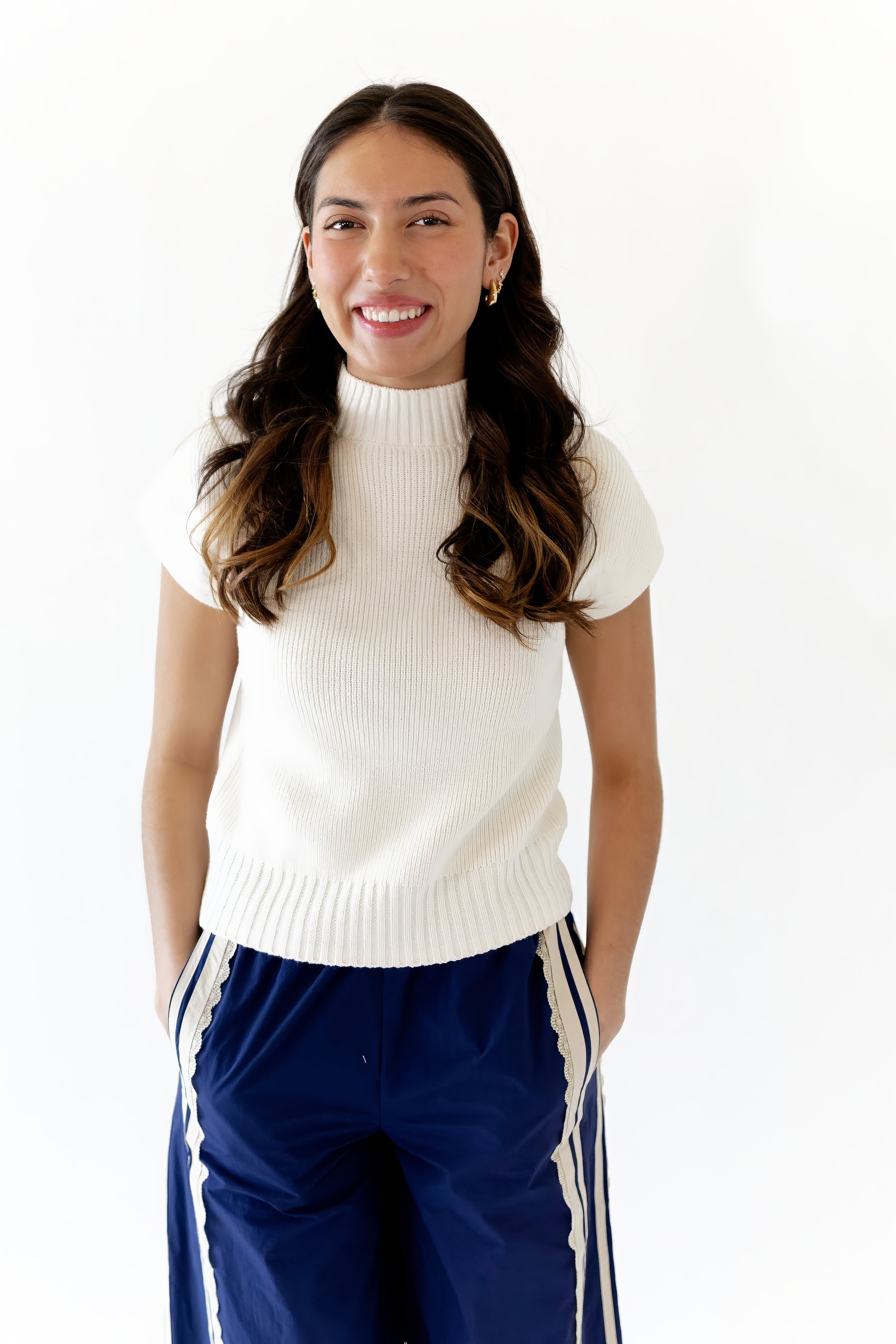 Franka Classic Mock Neck Top