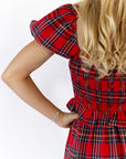Jacques Plaid Midi Dress