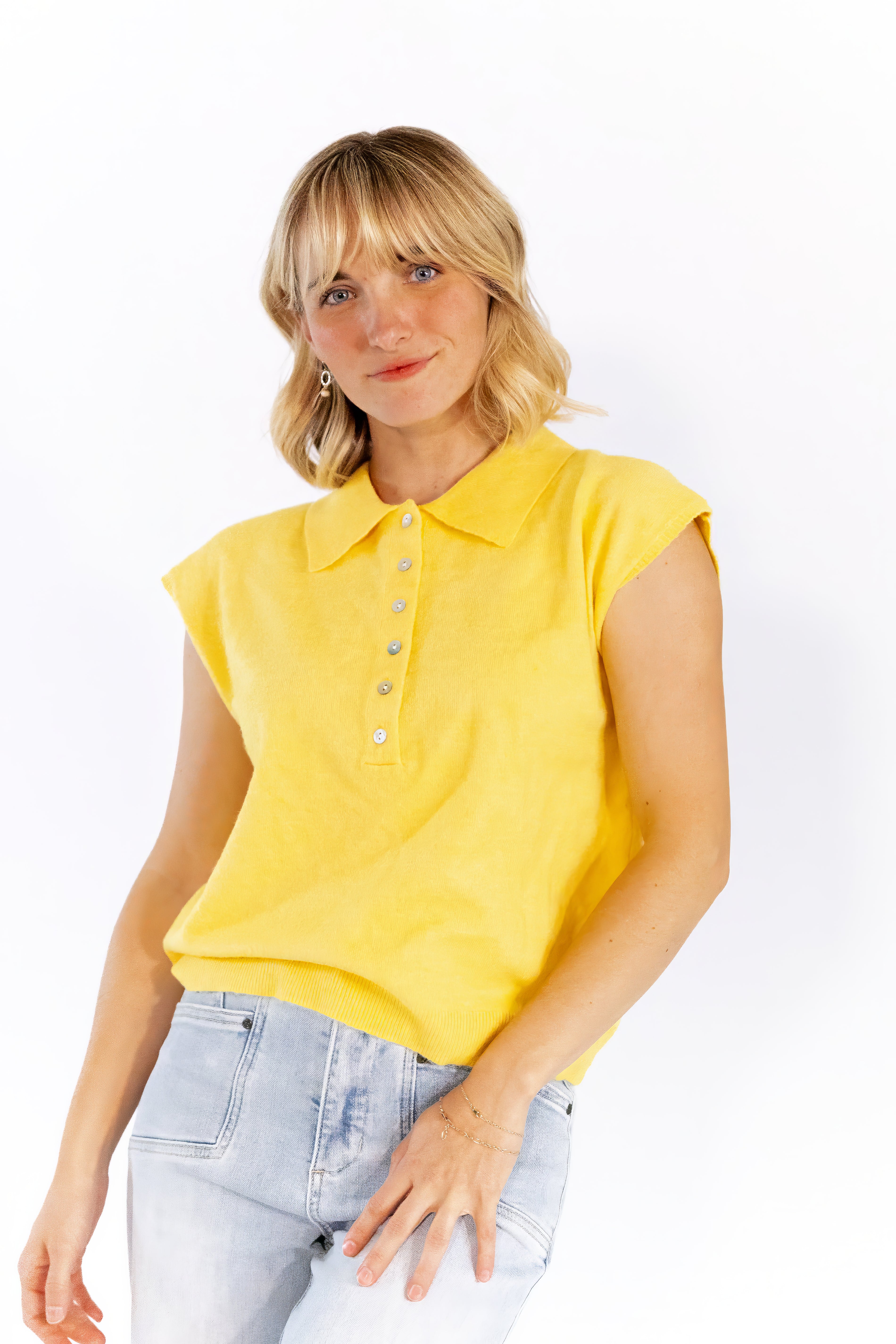 Jocelyne Knit Polo
