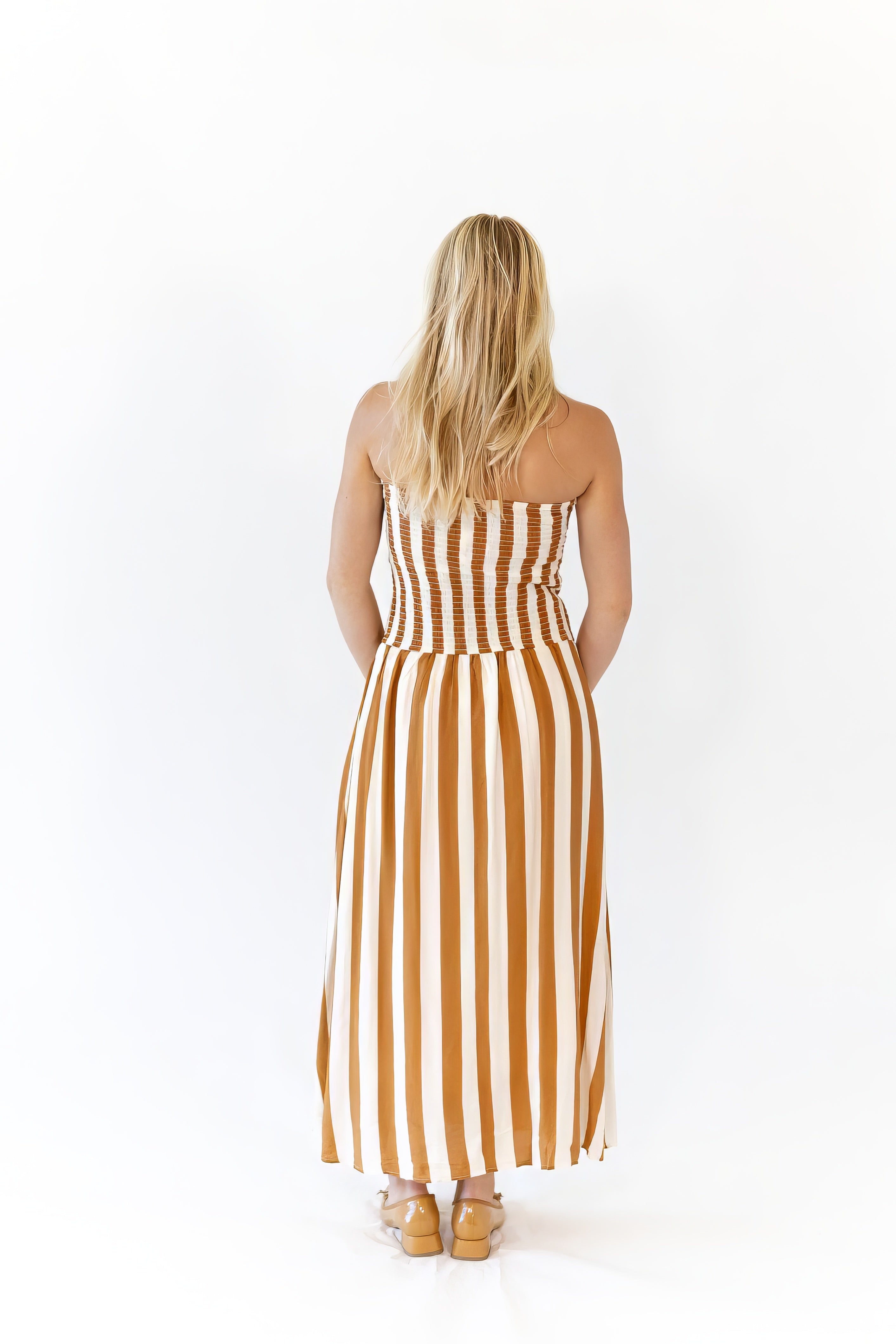 Carter Striped Maxi Dress