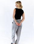 Raven Floral Sweats