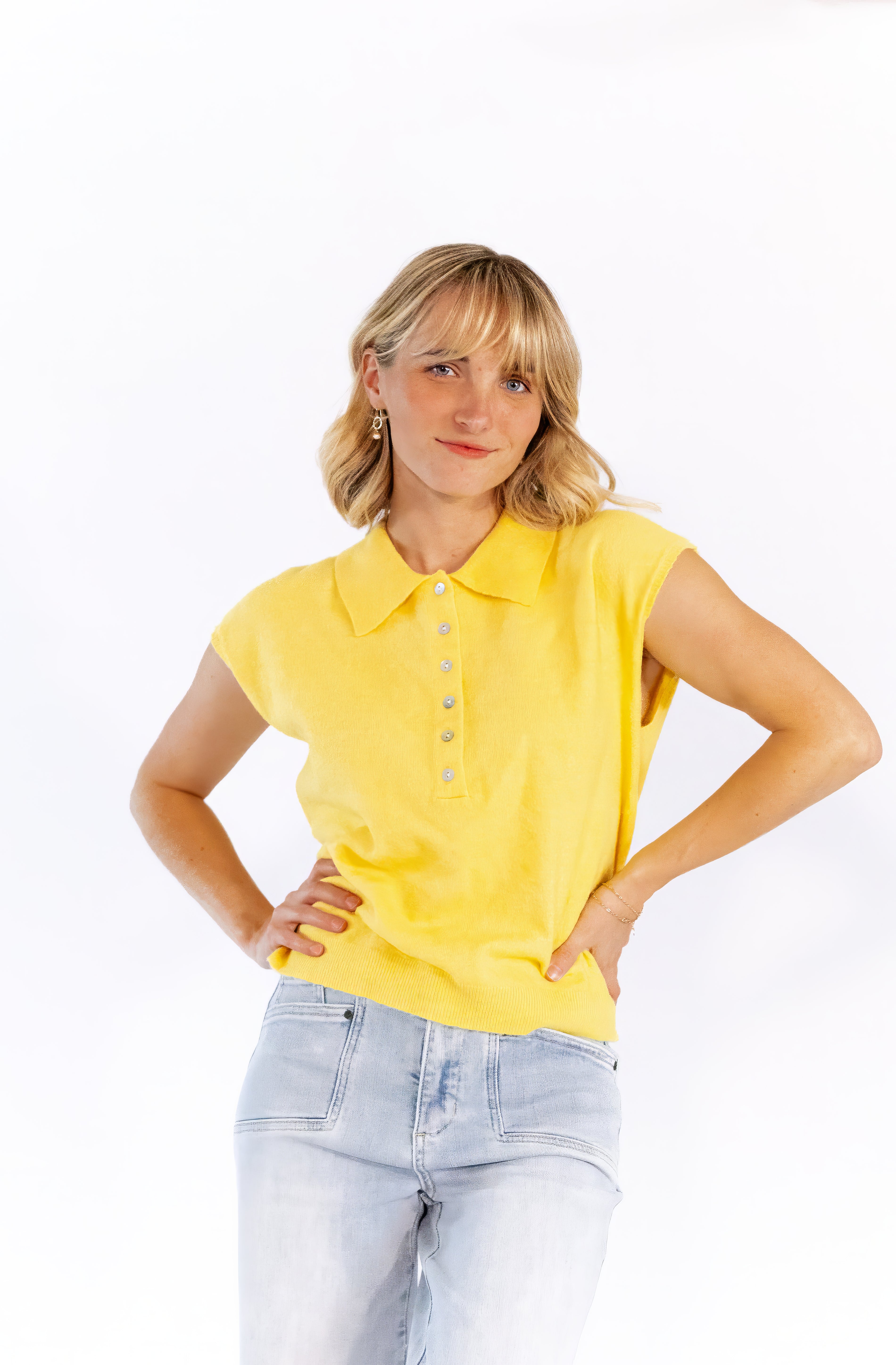Jocelyne Knit Polo