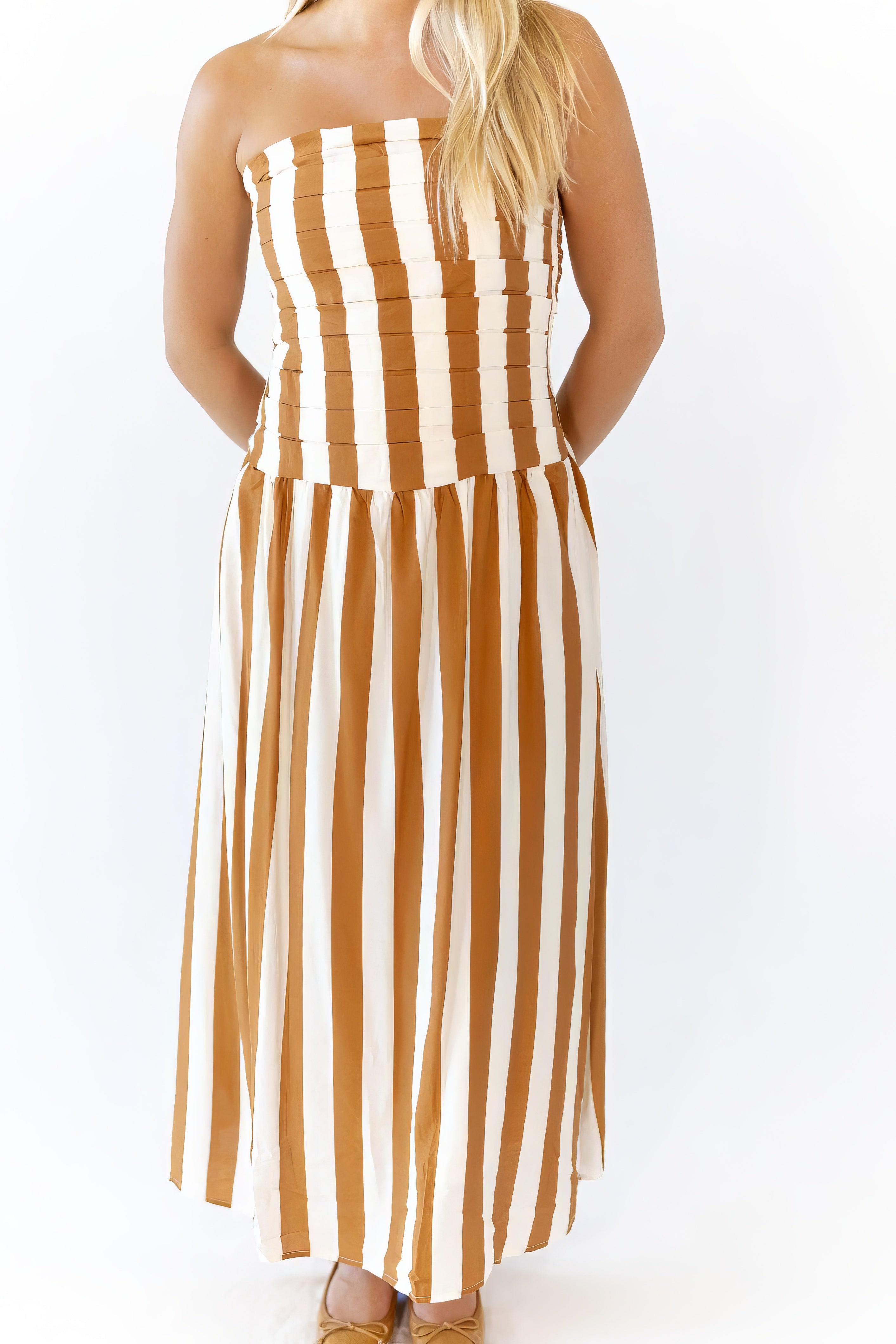 Carter Striped Maxi Dress
