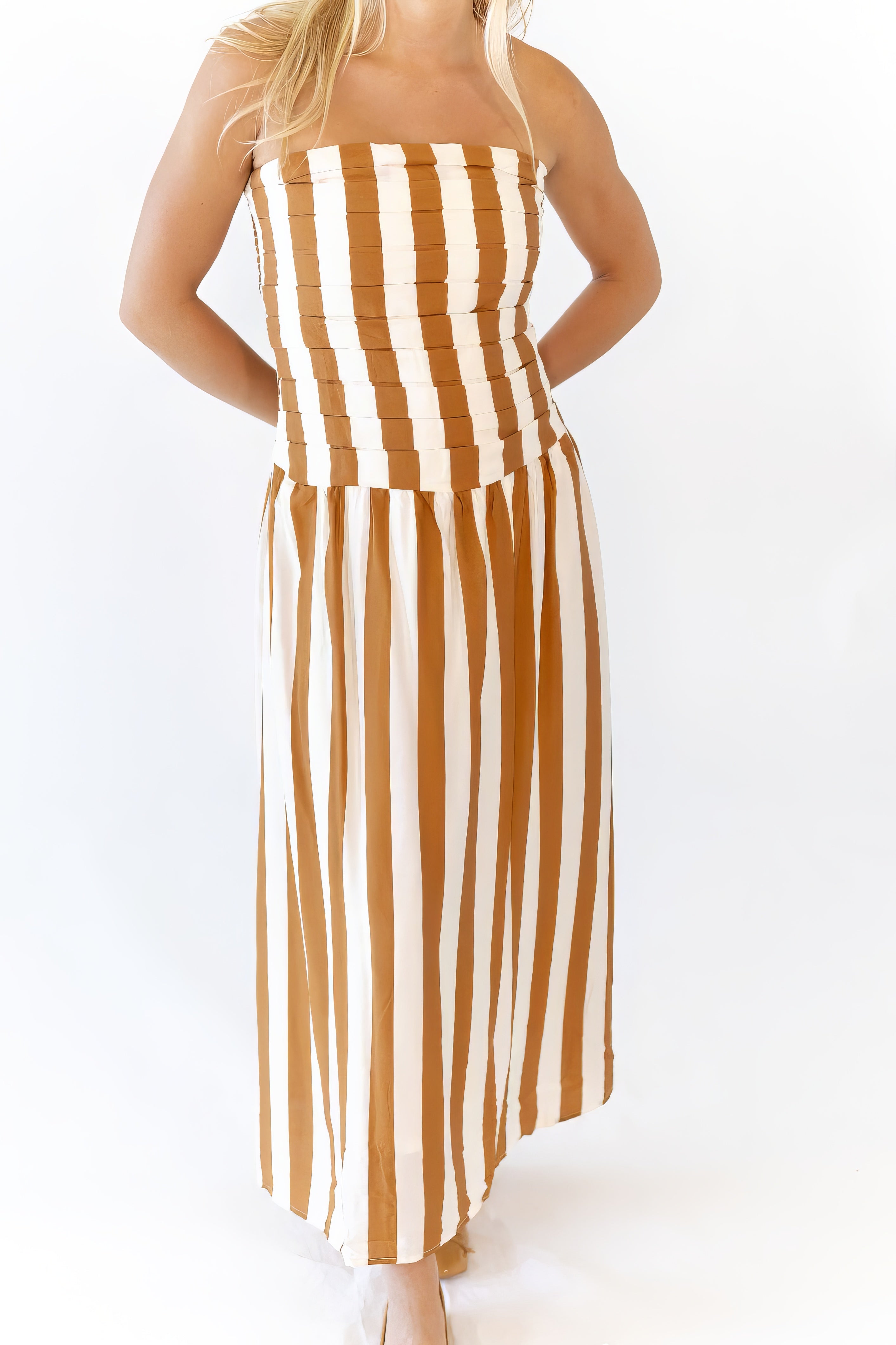 Carter Striped Maxi Dress