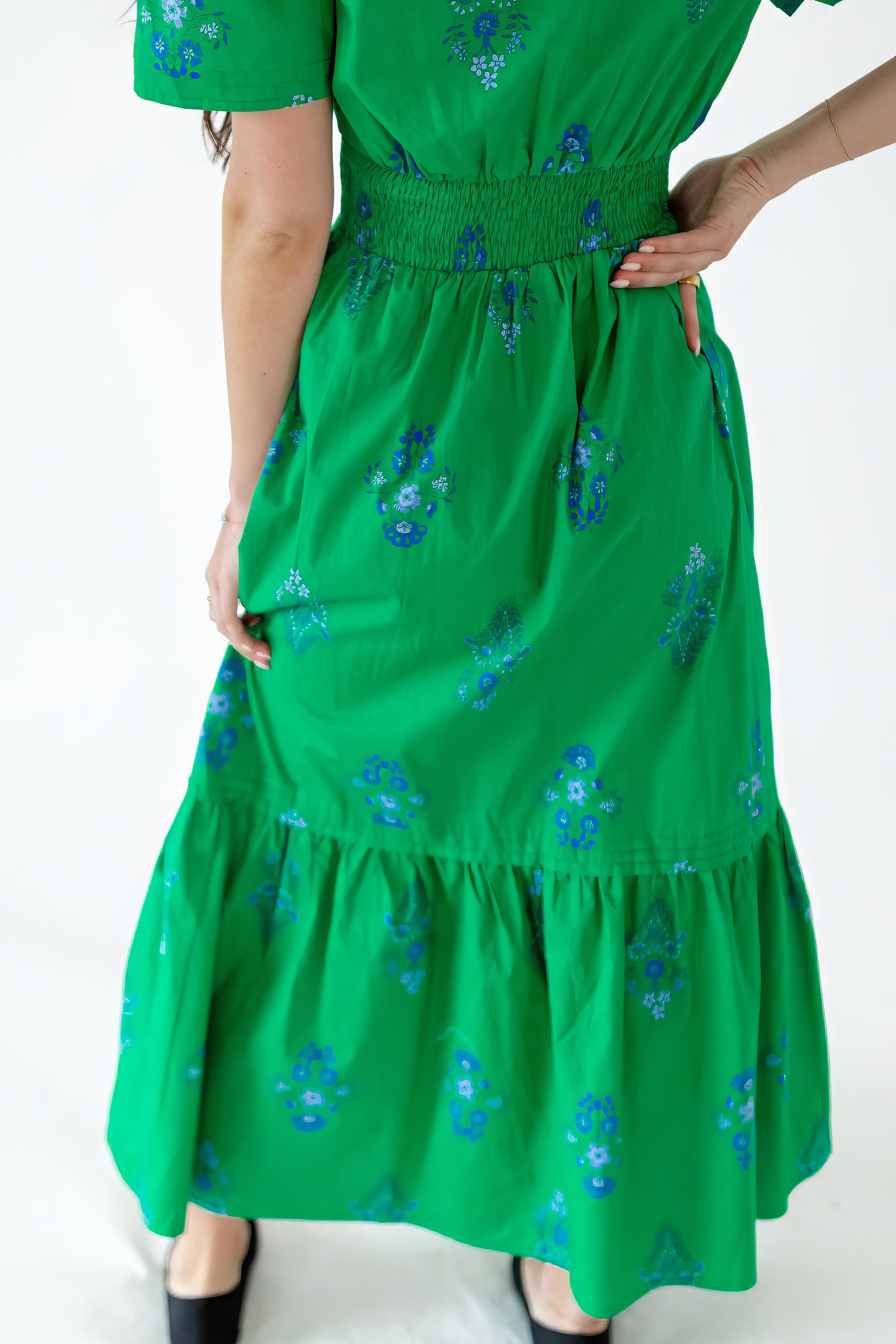 Kelly Floral Maxi Dress Restocked Twirl Boutique Kelly Floral Maxi Dress Restocked Twirl Boutique