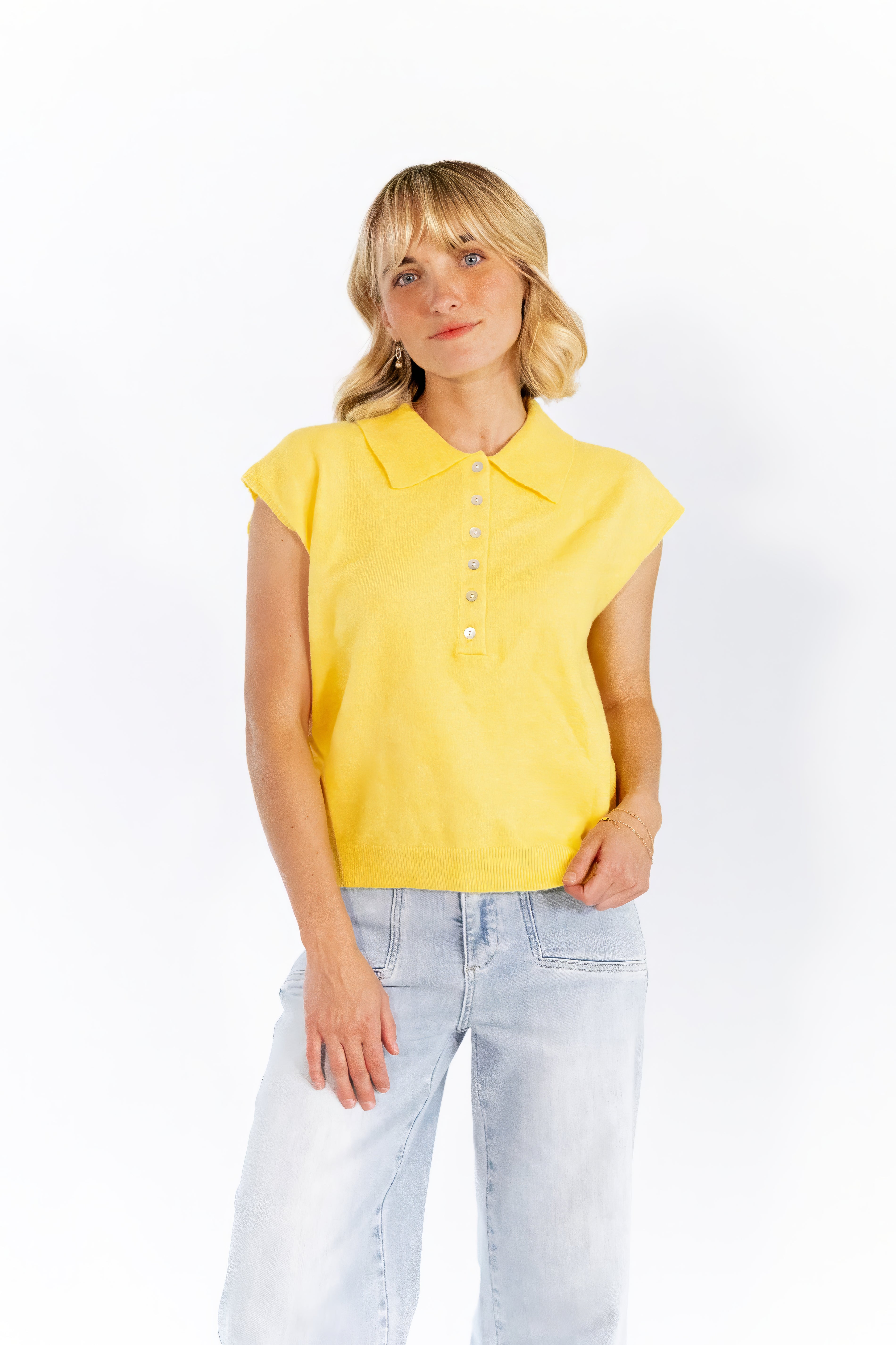 Jocelyne Knit Polo