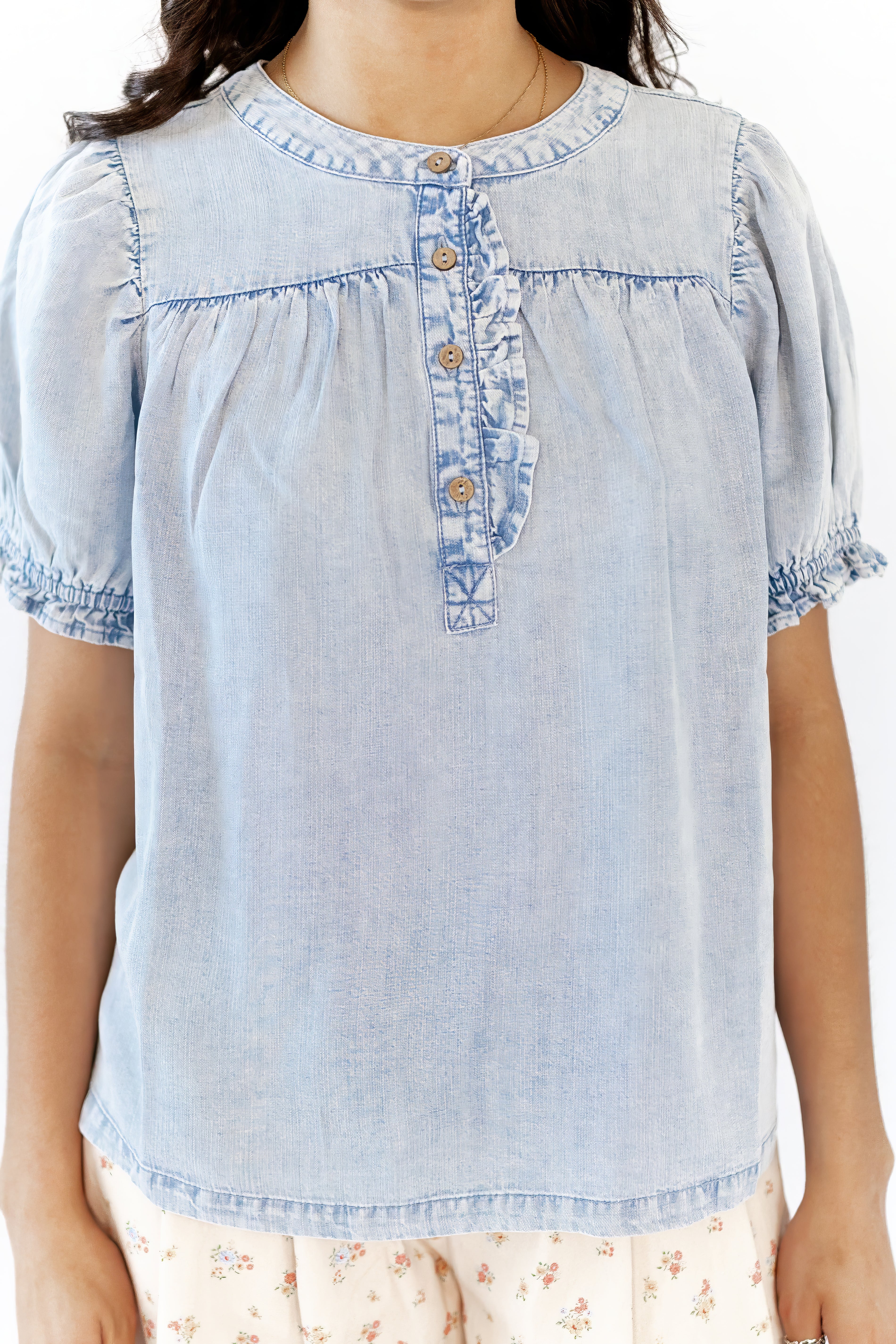 Calia Denim Blouse