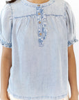 Calia Denim Blouse