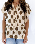 Kara Polka Dot Blouse