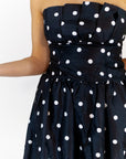 Jade Polka Dot Dress