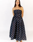 Jade Polka Dot Dress