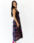 Lea Plai Midi Dress