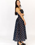 Jade Polka Dot Dress