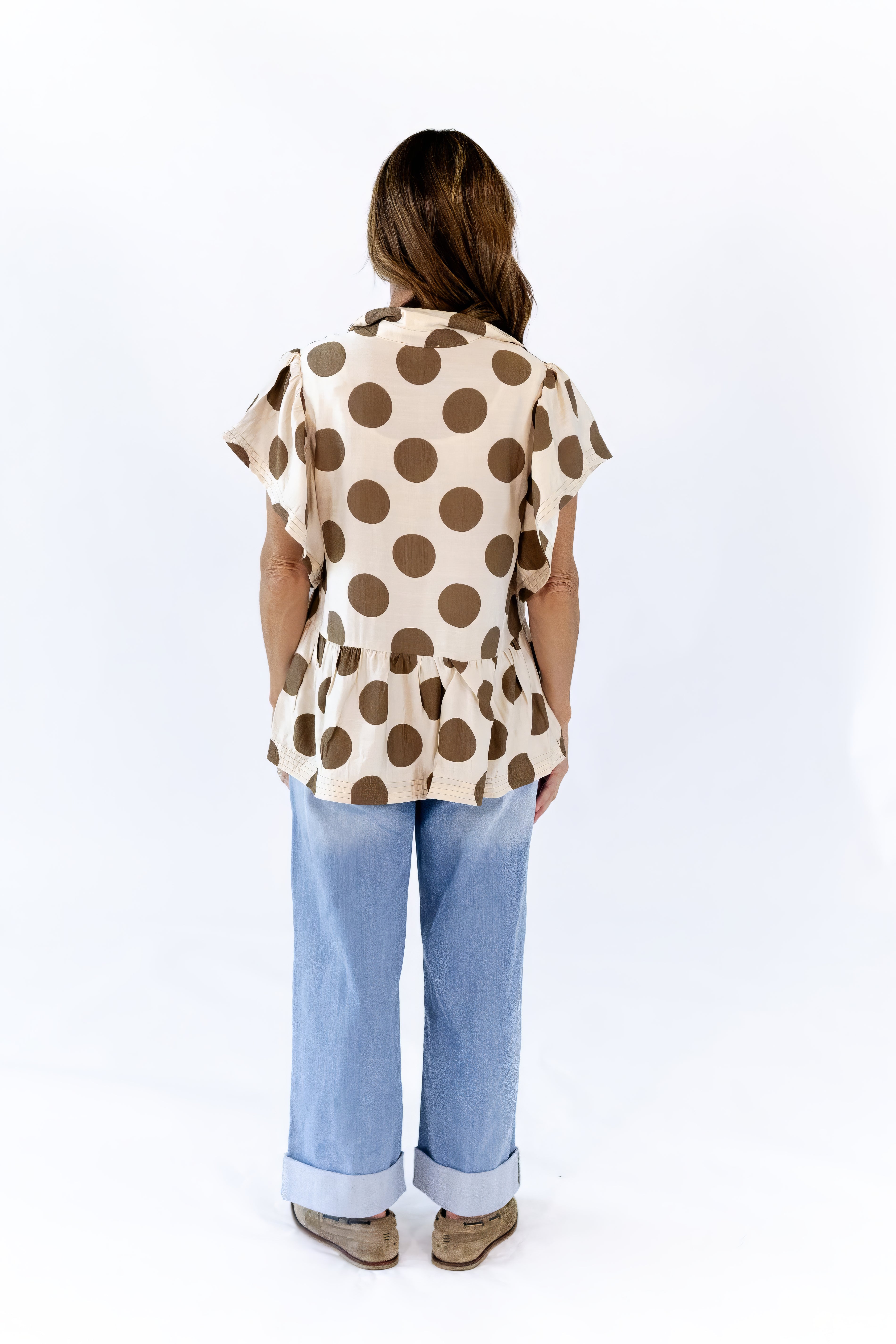 Kara Polka Dot Blouse