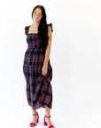 Lea Plai Midi Dress