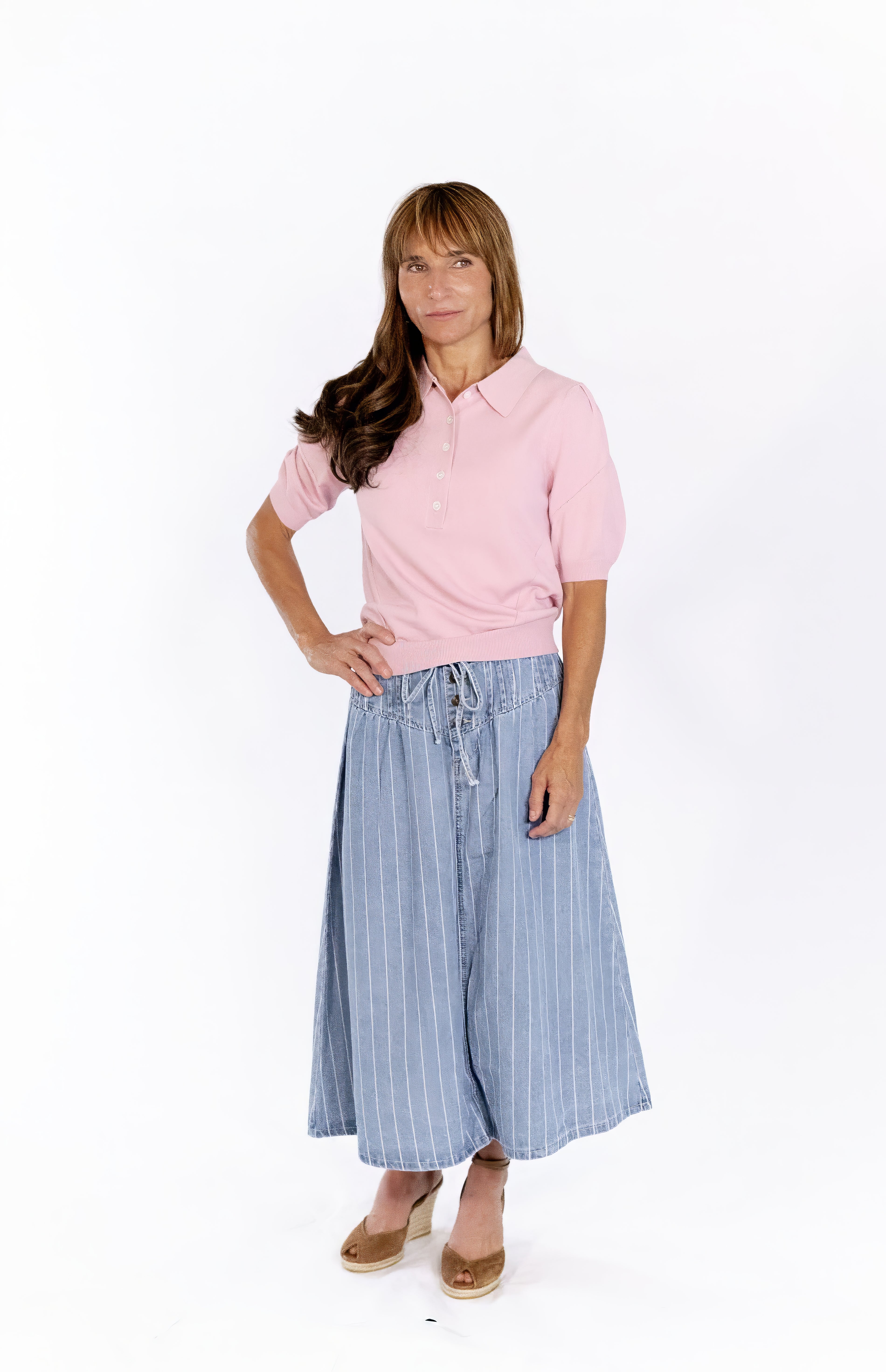 Jillie Soft Pink Polo