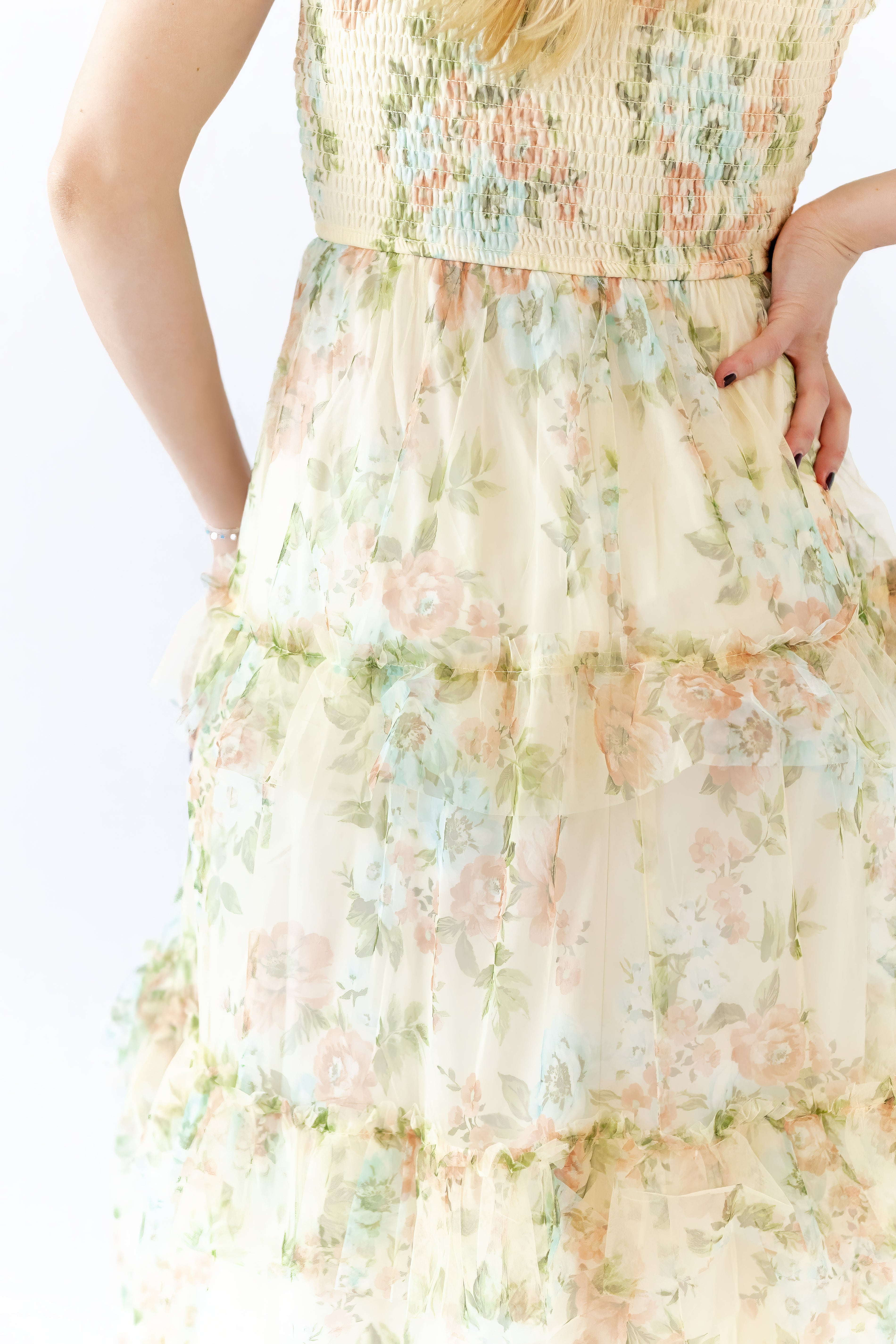 Eden Tulle Midi Dress