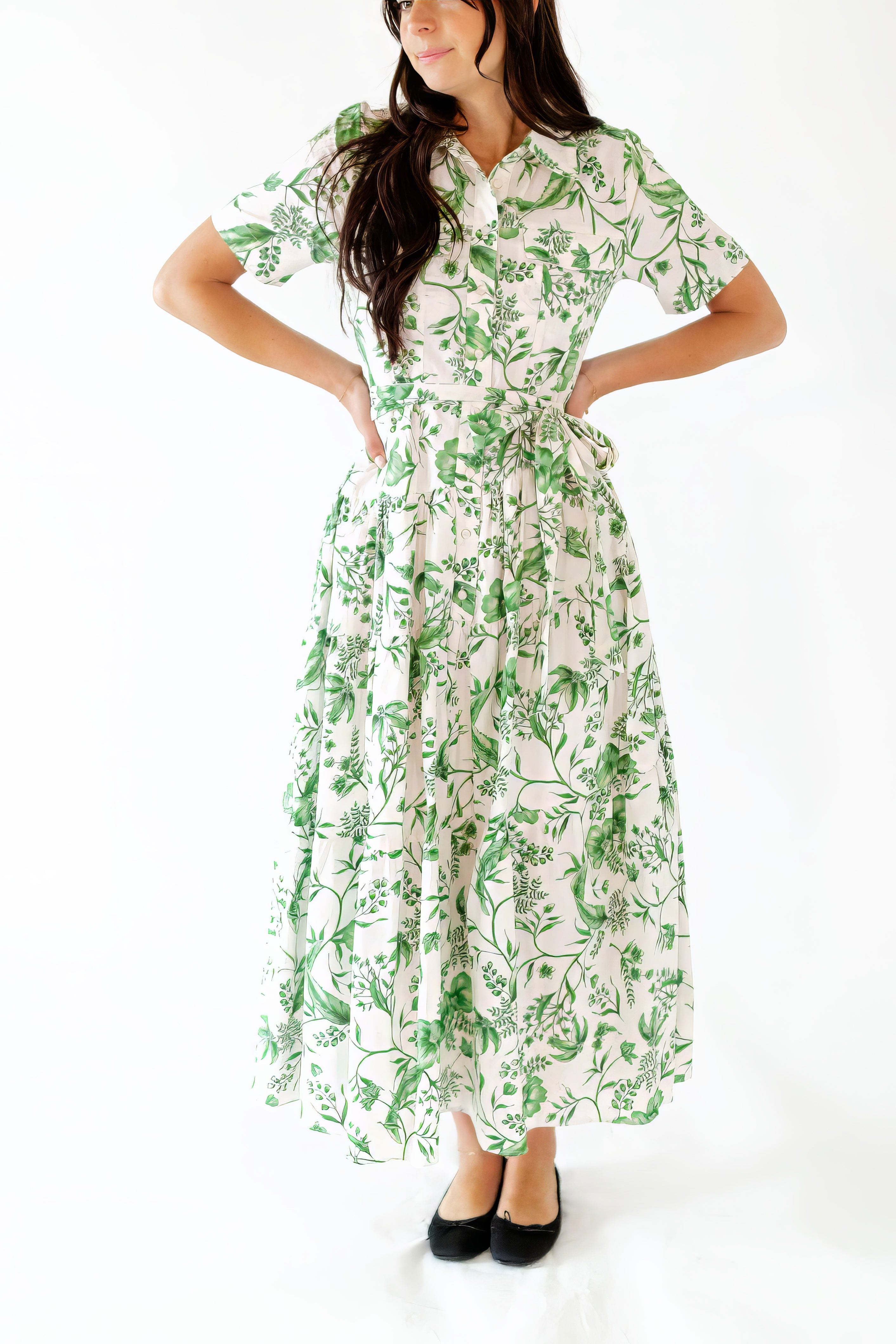 Belsie Floral Maxi Dress