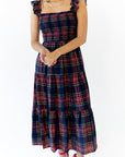 Lea Plai Midi Dress