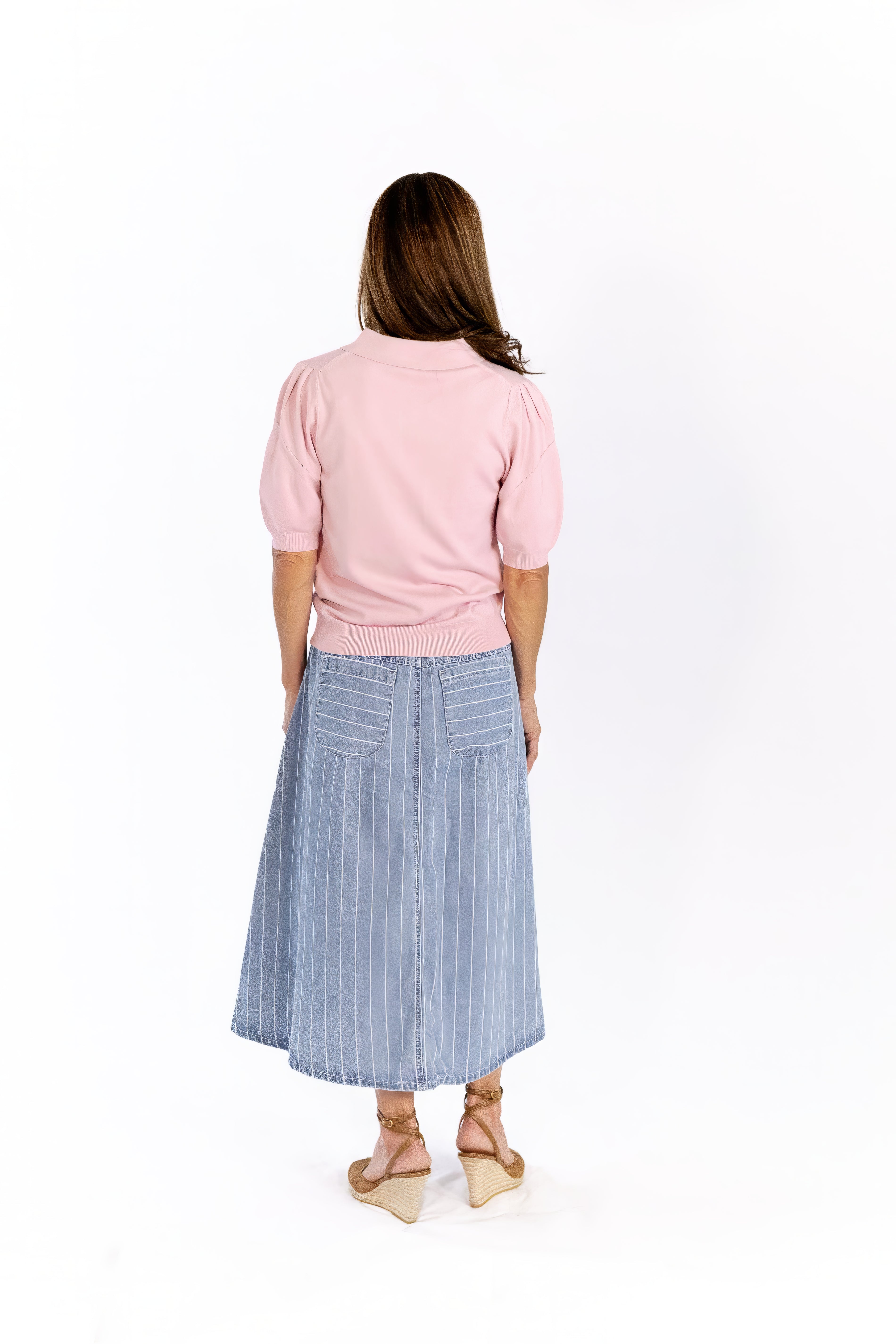 Jillie Soft Pink Polo