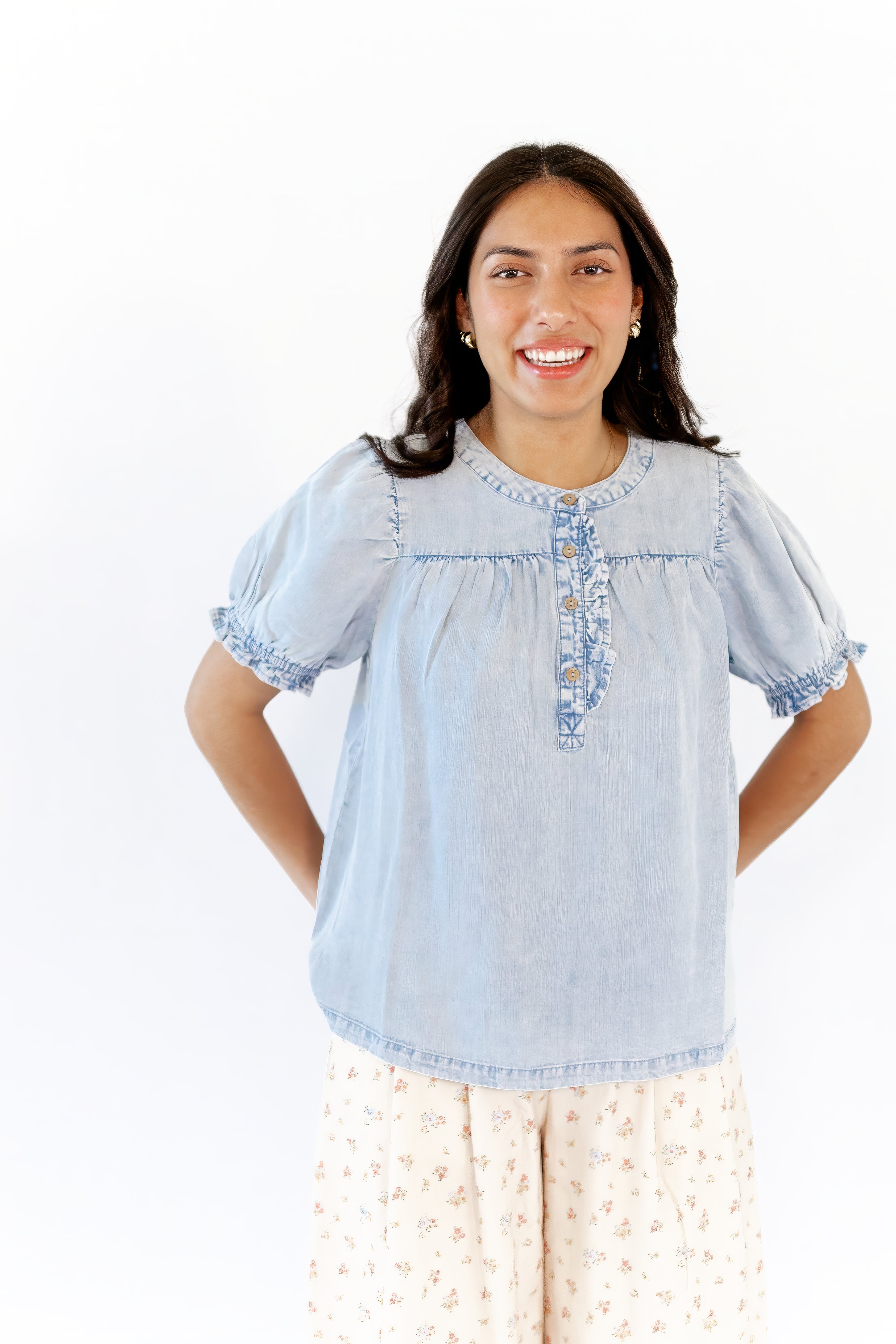 Calia Denim Blouse