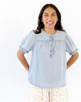 Calia Denim Blouse