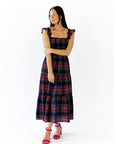 Lea Plai Midi Dress