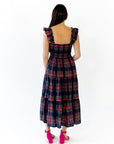 Lea Plai Midi Dress