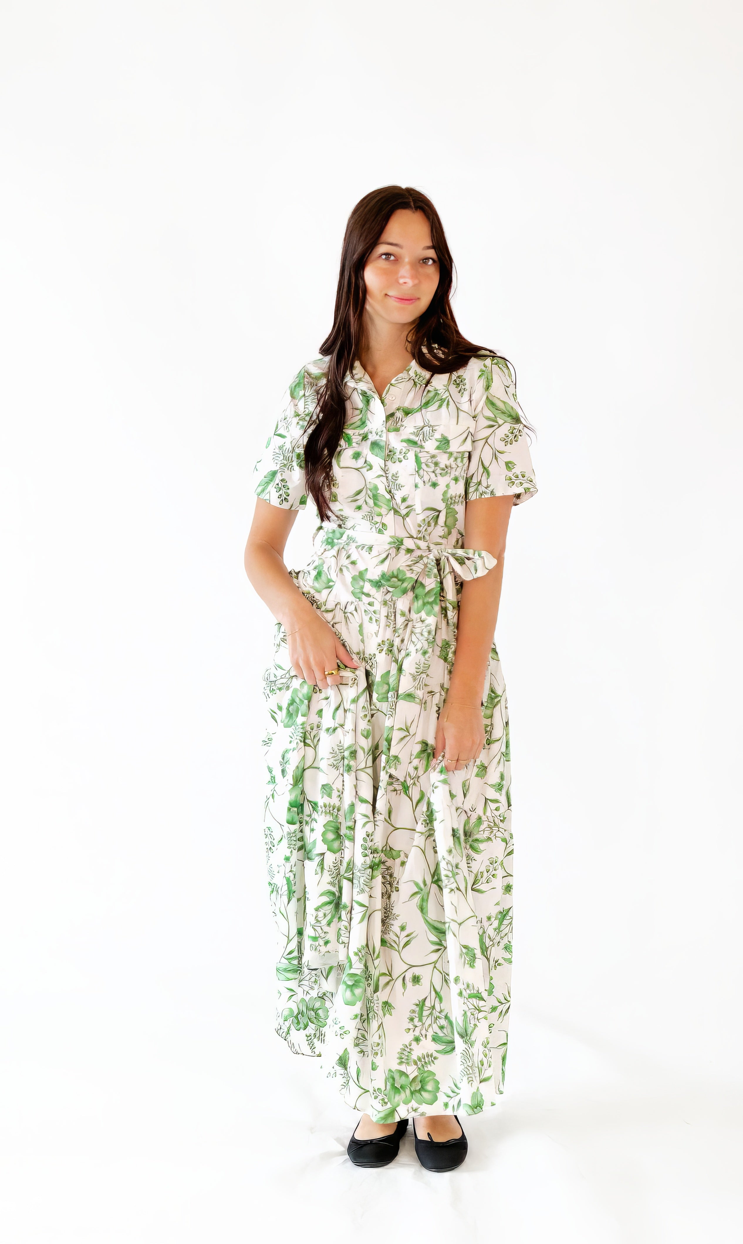 Belsie Floral Maxi Dress