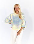 Clarke Striped Cardigan
