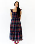 Lea Plai Midi Dress