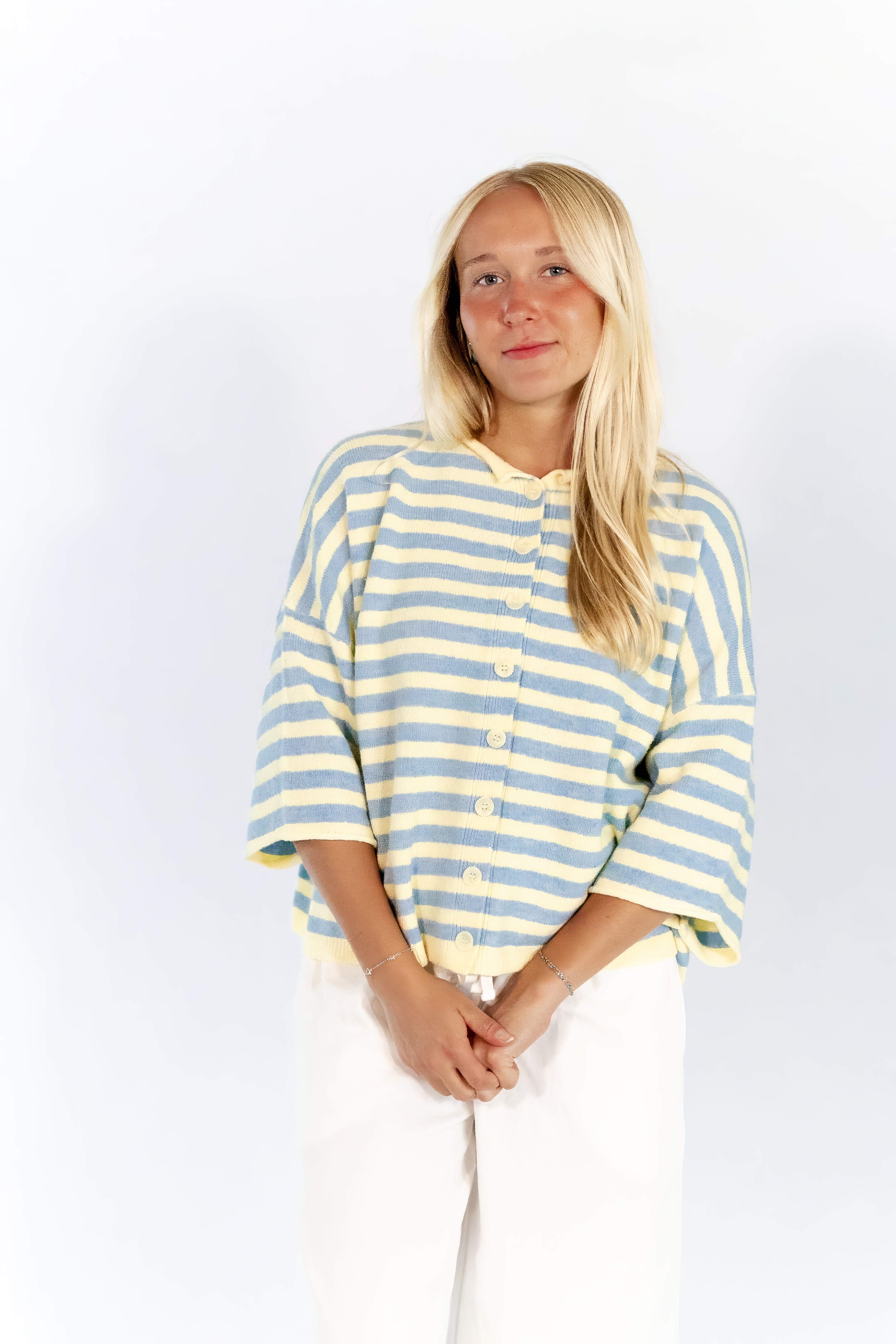 Clarke Striped Cardigan