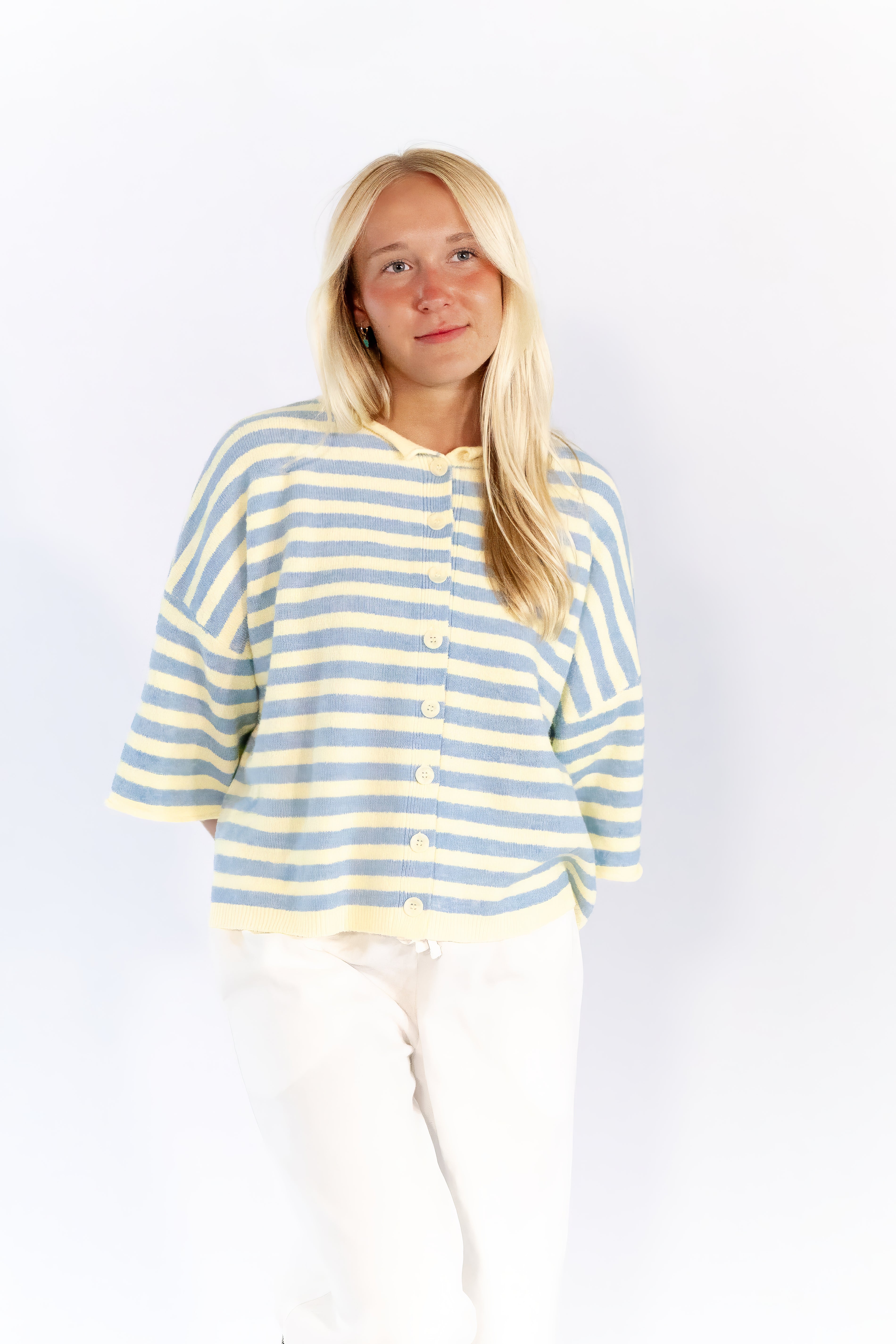 Clarke Striped Cardigan