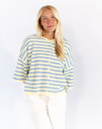 Clarke Striped Cardigan