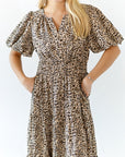 Lazuli Animal Print Dress