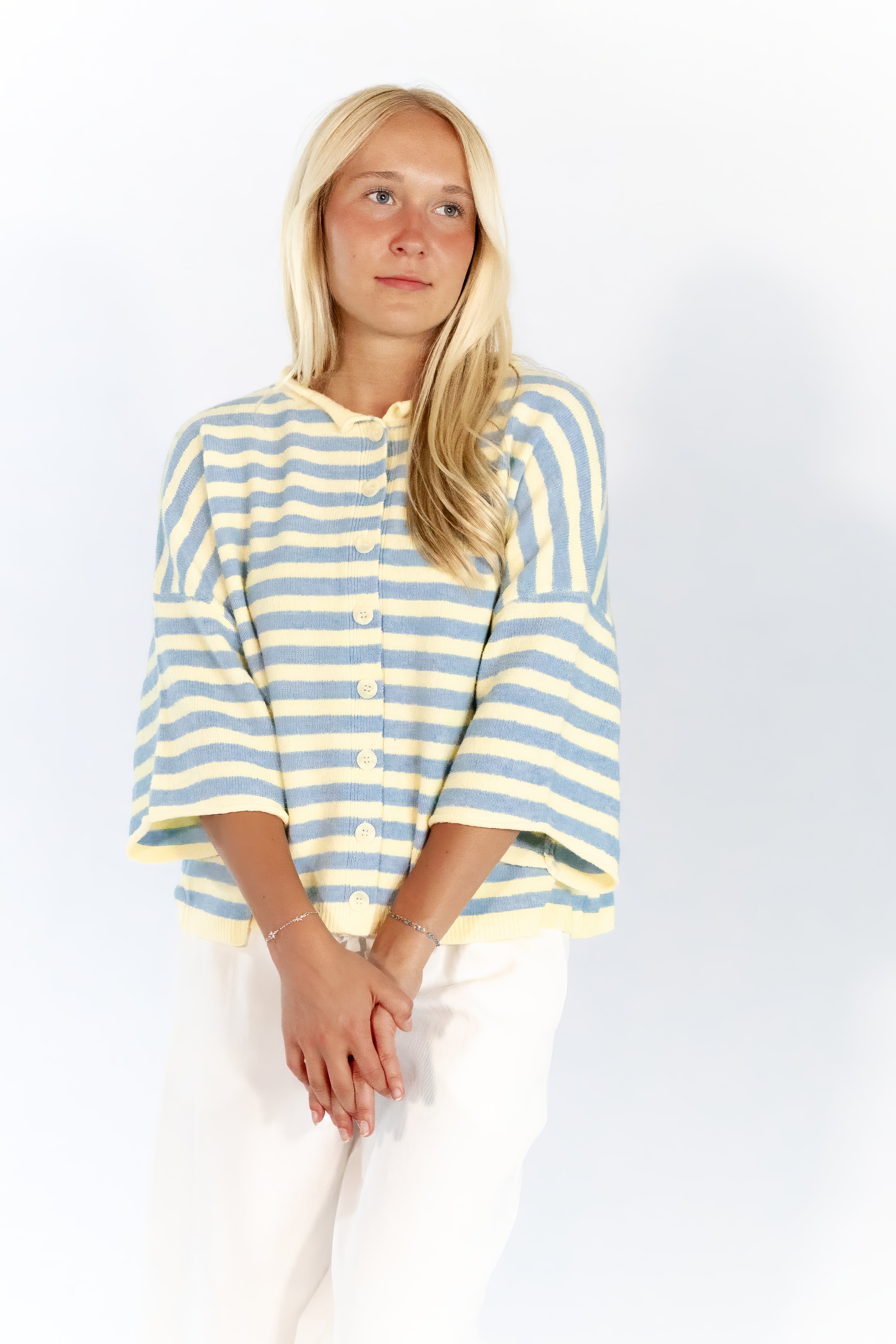 Clarke Striped Cardigan