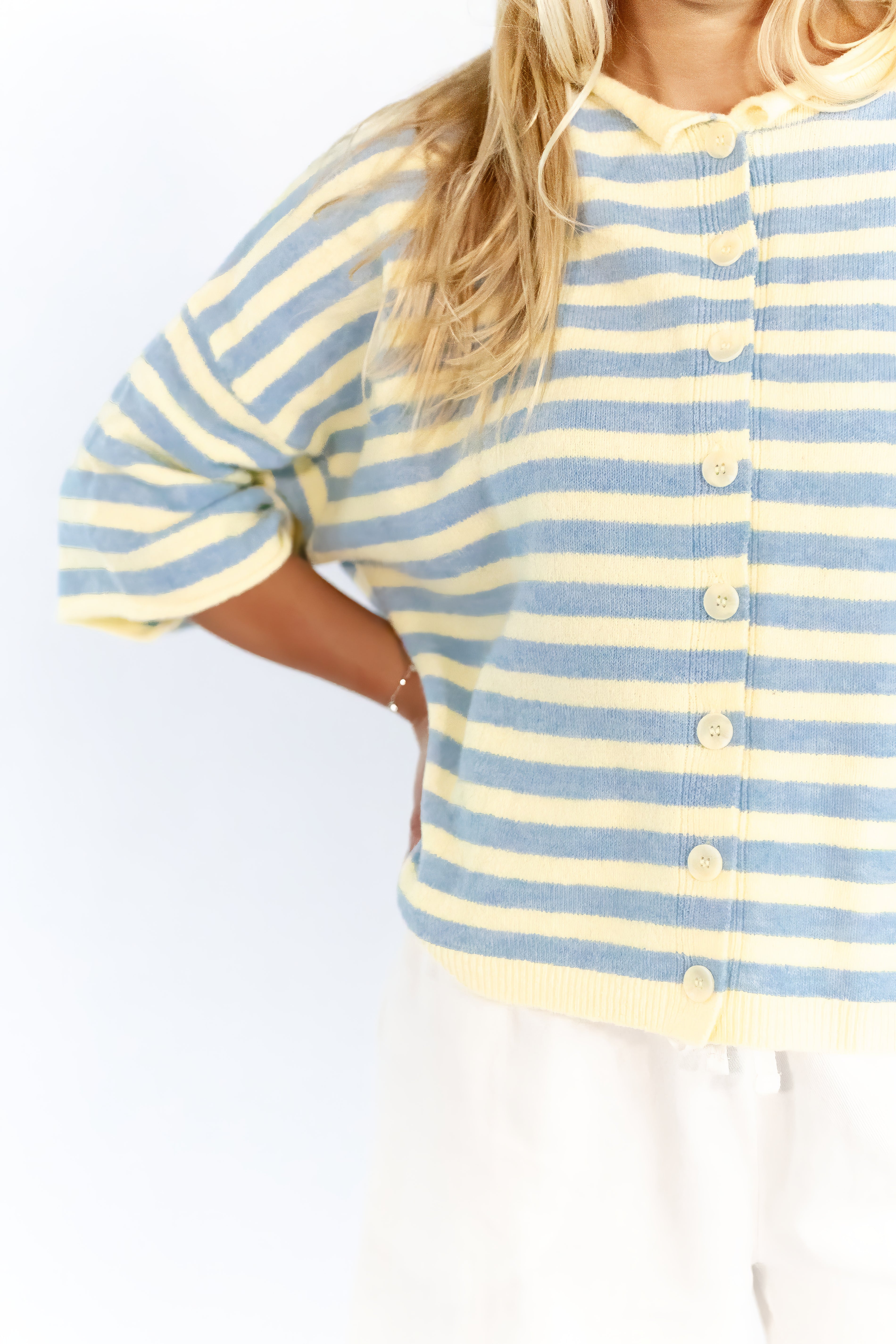 Clarke Striped Cardigan