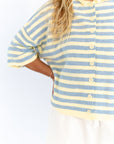 Clarke Striped Cardigan