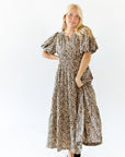 Lazuli Animal Print Dress